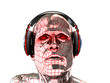 abstract cyber head