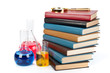 Books and a magnifier Books and a magnifier