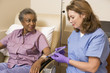 Nurse Giving Patient Injection Nurse Giving Patient Injection