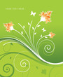 vector illustration of flower composition vector illustration of flower composition