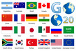G20 country flags