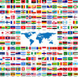 Flags from all over the world Flags from all over the world