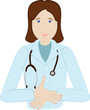 Doctor with a stethoscope
