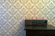 Retro Tapete und Radio