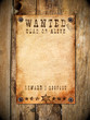 vintage wanted poster vintage wanted poster