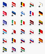 European Union Flags