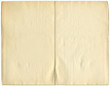 Two blank pages from a 1932 vintage book isolated over white.