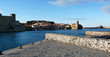De la digue de Collioure