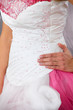 Wedding dress detail