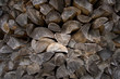 Firewood logs piled up in texture Firewood logs piled up in texture