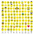 over one hundred different emoticons