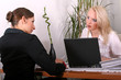 conversation in office