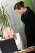 women working at office