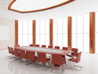 Interior of a conference of a hall