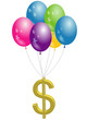 ballons avec le sigle $