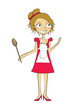 femme cuisine