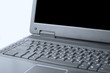 Fragment of the personal portable computer (laptop)