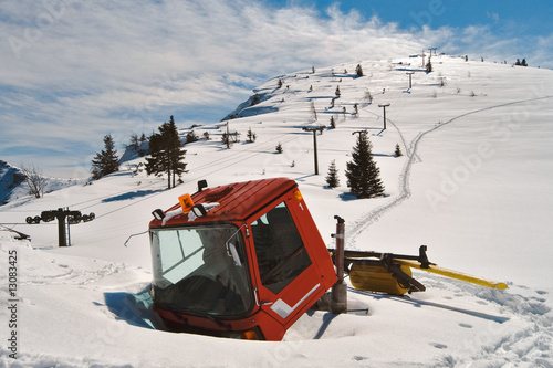 Foto: Break down in the snow Break down in the snow