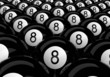 Many eight balls