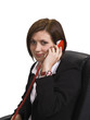 Businesswoman on the phone