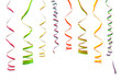Multicolored streamer