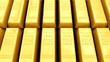 Gold bars moving top-down. Looped.