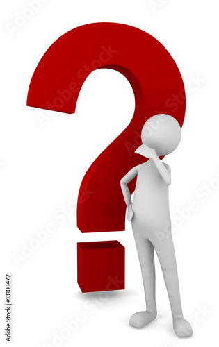 Illustration: Man solving problem Man solving problem