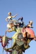 Fallas from Valencia, Spain celebration cartoon figures Fallas from Valencia, Spain celebration cartoon figures