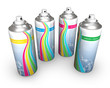 Spray cans