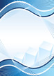 Blue business  background