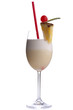 Pina Colada mit Ananas und Kirsche