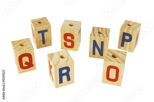 Photo: Wooden Alphabet Blocks Wooden Alphabet Blocks