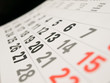 A calendar