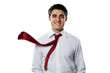 Businessman in action