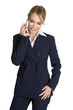 Smiling Cell Phone Woman