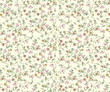 Classic ditsy floral seamless wallpaper