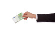 money in hand