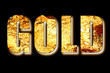 Gold shaded with golden