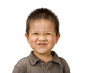 Cute preschool-aged boy with a silly grin on his face Cute preschool-aged boy with a silly grin on his face