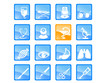 Medical and health care vector icons, part 2