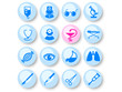 Medical and health care vector icons, part 2