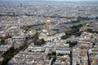 France, Paris: nice aerial city view of montparnasse