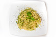 Pasta with zucchini