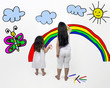 Pintando un arcoiris Pintando un arcoiris