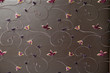 Brown leather with floral ornament
