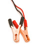 Battery cables isolated on the white background