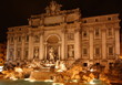 Trevi Fountain at night, Rome, Italy Trevi Fountain at night, Rome, Italy