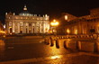 St. Peter´s basilica at night, Rome St. Peter´s basilica at night, Rome