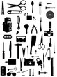 Various home accessories illustrations Various home accessories illustrations