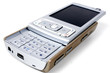 Brown-grey smartphone
